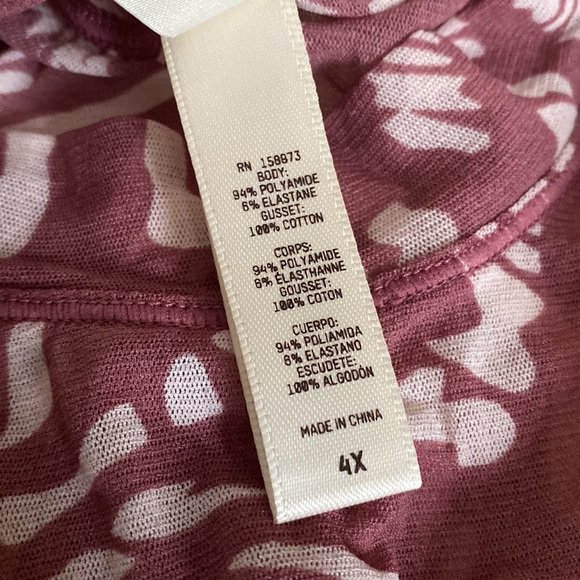 SKIMS sheer mesh thong bodysuit in raspberry swirl - Picture 5 of 7